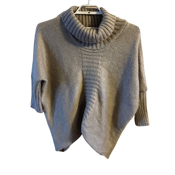 Elan turtleneck oversized one size lightweight sweater GUC - Picture 1 of 8